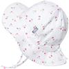 Jan & Jul Cappello da Sole floscio per Bambine, Protezione UV 50+ UPF (Taglia: 6-12 Anni, Ciliege)