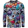 Weimostar Maglia da ciclismo da uomo, per mountain bike e motocross, a maniche lunghe, abbigliamento da ciclismo, Uomo, 9525., L