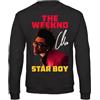 Bughyprint Felpa Girocollo Unisex Moda Outfit Rap Rapper Weeknd