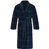 John Christian Vestaglia Uomo in Pile, Tartan scozzese