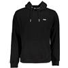 FILA Felpa con Cappuccio Bengel da Uomo, Nero, S
