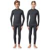 Risalti Maglia Termica Bambino Bambina e Calzamaglia Energy - Tuta Termica Bambino Unisex, Intimo Traspirante Senza Cuciture, Lupetto e Leggings Elasticizzati, Sci, Calcio, Ciclismo - Made in Italy
