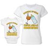 Bulabadoo Coppia Maglietta Mamma e Body Neonato Prima Festa della Mamma - T-Shirt Donna e Body Baby con Drink Aperitivo Prosecco Spritz Mojito Margarita - Idea Regalo Neo Mamma con Figlio o Figlia