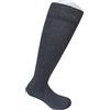 Infinity 12 Paia Calze Lunghe Uomo Caldo Cotone100% Morbide di qualità Puro Cotone Soft Elasticizzate (Antracite, 39-42)