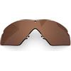 LenzReborn Lenti di ricambio polarizzate da 1,6 mm per occhiali da sole Oakley Si M Frame 2.0/3.0, protezione UV, lenti a specchio scuro, parti di riparazione e kit (marrone ambrato)