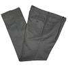 Alfio Collection Pantalone Uomo Classico con Pens Cavallo Alto Gamba Larga Elegante Leggero Estivo 50 52 54 56 58 60 62 64 (48 - Grigio Medio)