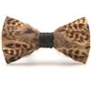 SHTGOI Papillon da uomo, 12 x 6,5 cm, con piuma, con fiocco e paillettes, fatto a mano, pre-legato e regolabile in lunghezza, per matrimoni, feste, Halloween, regalo di Halloween, 4#, 12*6.5 cm