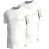 adidas Multipack Crew Neck T-Shirt (2pk) Maglie Termiche, Bianco, L Uomo