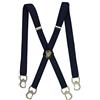 Olata Bretelle da Uomo a X con Moschettoni Apribottiglie, 25 mm, Blu Navy
