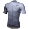 BERGRISAR Maglia da Ciclismo da Uomo Manica Corta Maglietta MTB Bici Jersey con 3+1 Tasche, Grigio, XXL