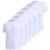 BAMBOO COOL - Maglietta intima da uomo a girocollo, traspirante, elasticizzata, morbida, da uomo, confezione da 6