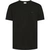 SUN68 T-Shirt Uomo, T-Shirt Jersey Slub S/S Nero Size 3XL