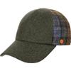 MAYSER Cappellino Lars Shetland Donna/Uomo - Made in The EU Lana Berretto Baseball con Visiera, Fodera, Fodera Inverno Autunno/Inverno