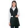 ATELIER DEL RICAMO GREMBIULE CON ZIP E COLLETTO MADEIRA ISACCO-Nero Gessato