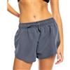 Roxy Beach Casual Loose Fitted, Elastic Waist Drawcord Swim Shorts, Quick-Dry Costume a Boxer, Marina, L Donna