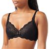 Playtex Flower Elegance Sujetador sin Aros Reggiseno, Nero, 95B Donna