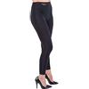 CzSalus Elegante Leggings Push up, Riducente con Caffeina+vitamina E - Taglia S, Colore Nero