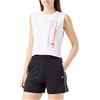 Champion Athletic C-Sport Quick Dry Vertical Logo S/S, Bianco, S Donna SS23