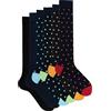 Ciocca Calze Uomo Lunghe Fantasia Caldo Cotone Morbide e Confortevoli - Confezione 3/6 Paia Autunno Inverno [BOXCW6_POI2_11_1]