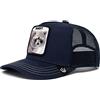 Goorin Bros. Sticky Bandit Racoon Waschbär Navy Kids Trucker Cap - One-Size