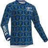HULG Maglia MTB, Maglie Ciclismo da Uomo, Maglia Motocross, Tuta da Discesa, Asciugatura Rapida E Traspirante, Adatta per MTB/BMX/motociclette da Fondo E Altri Sport (Color-01,L)