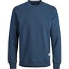 JACK & JONES JJEBASIC Sweat Crew Neck, Felpa a Maniche Lunghe