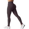 ZAAYO Leggings sportivi da donna a vita alta, senza cuciture, opachi, per sport, yoga, fitness, allenamento