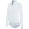 Tapata Camicetta da Donna con Bottoni, Pezzo Unico, Maniche Lunghe, Camicia da Lavoro Solida per L'Ufficio, Top Casual