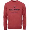 Surf Monkey DRESSED IN MUSIC PLAY WITH ME Felpa Classica Girocollo per Uomo/Donna - Felpa Cotone Organico Surf Monkey®