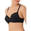 Lisca Reggiseno Sfoderato con Ferretto in Coppe differenziate, Serie Alegra