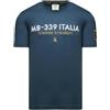 Aeronautica Militare t-Shirt TS2523 Frecce Tricolori, Maglia, Maglietta, Felpa, da Uomo (IT, Testo, XL, Regular, Regular, 21315 Blu Avio)