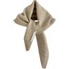 Lodoot Scialle per lavoro a maglia per ufficio casa sciarpa testa traspirante caldo collo avvolgere per viaggio tutto abbinato maglieria donna accessorio lana sciarpa bandana lavorata a maglia