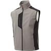 Generico Taglie Forti Uomo, Gilet Softshell Sportivo, 7 Colori, Collo Alto con Zip Completa, Tasche Multiple No Maxfort Fino alla 7XL Over Size (IT, Testo, 7XL, Regular, Regular, Grigio)