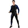 SANANG Camicia a Compressione Dry Herren Cool Running Baseball T-Shirts und Hosen Sport-Set