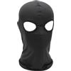 WYSUMMER Passamontagna maschera facciale, per donne e uomini, maschera sottile a faccia intera per moto, bici, caccia, ciclismo, berretto da sci - nero -