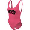 Nike Costume Intero da Donna con Retro, Corallo Mare, S-M
