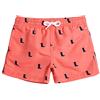maamgic Costume Bambino a Rapida Asciugatura con Fodera in Rete, Costume da Bagno con Tasche e Coulisse Regolabile, da 2-16 Anni, Spiaggia e Piscina, Rosa 2, 7 Anni