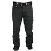 Mastino - Pantalone da Uomo in Fustagno Felpato a Vita Alta Regular Fit Blu (IT, Numero, 46, Regular, Regular, Grigio)