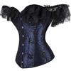 Hengzhifeng Corsetto Elegante Donna con Maniche Cerimonia M Blu Reale
