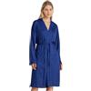 Noidinotte; more than pyjamas Noidinotte - Vestaglia donna in modal con fusciacca colore blu - 44 Blu