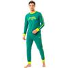 Pyrex Pigiama Uomo Cotone Leggero Lungo Primaverile M-XXL