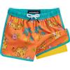 maamgic Costume da Bagno Bambino 2 in 1 Asciugatura Rapida con Slip Interno | morbido anti-sfregamento, stretch 4 vie, traspirante, 3 tasche drenanti, coulisse regolabile, fantasie vivaci e accattivanti
