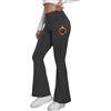 Merlvida Leggings Termici Donna a Vita Alta con Interno in Pile Caldo Pantaloni Svasati Invernali a Zampa per Fitness Yoga Corsa e attività all'Aperto