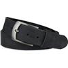 Frentree Cintura in vera pelle di bufalo, made in Germany, per uomo e donna, larghezza 3,8 cm