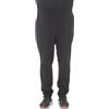 Maxfort Pantalone Tuta Taglie Forti Uomo ZAGABRIA Elastico e Cordoncino (5XL, Nero)