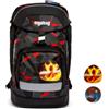 ergobag prime zaino scolastico elementare per bambini, idrorepellente, ergonomico, 20 litro, 1100g TaekBeardo - Grigio