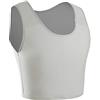 XUJI Transgender Tomboy FTM traspirante mezzo petto Binder