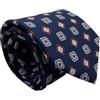 CARACCIOLO Cravatta uomo Sartoriale in seta - Squisita fattura ed elegante varietà (VINTAGE BLU)