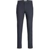 JACK & JONES Jpstmarco Jjhenry Chino SN Pantaloni, Navy Blazer/Dettagli: Spina di Pesce, 36W x 32L Uomo
