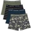 Calvin Klein Confezione da quattro boxer da ragazzo, Camostripe Pk, Large